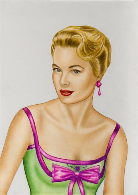 princess Grace Kelly artist